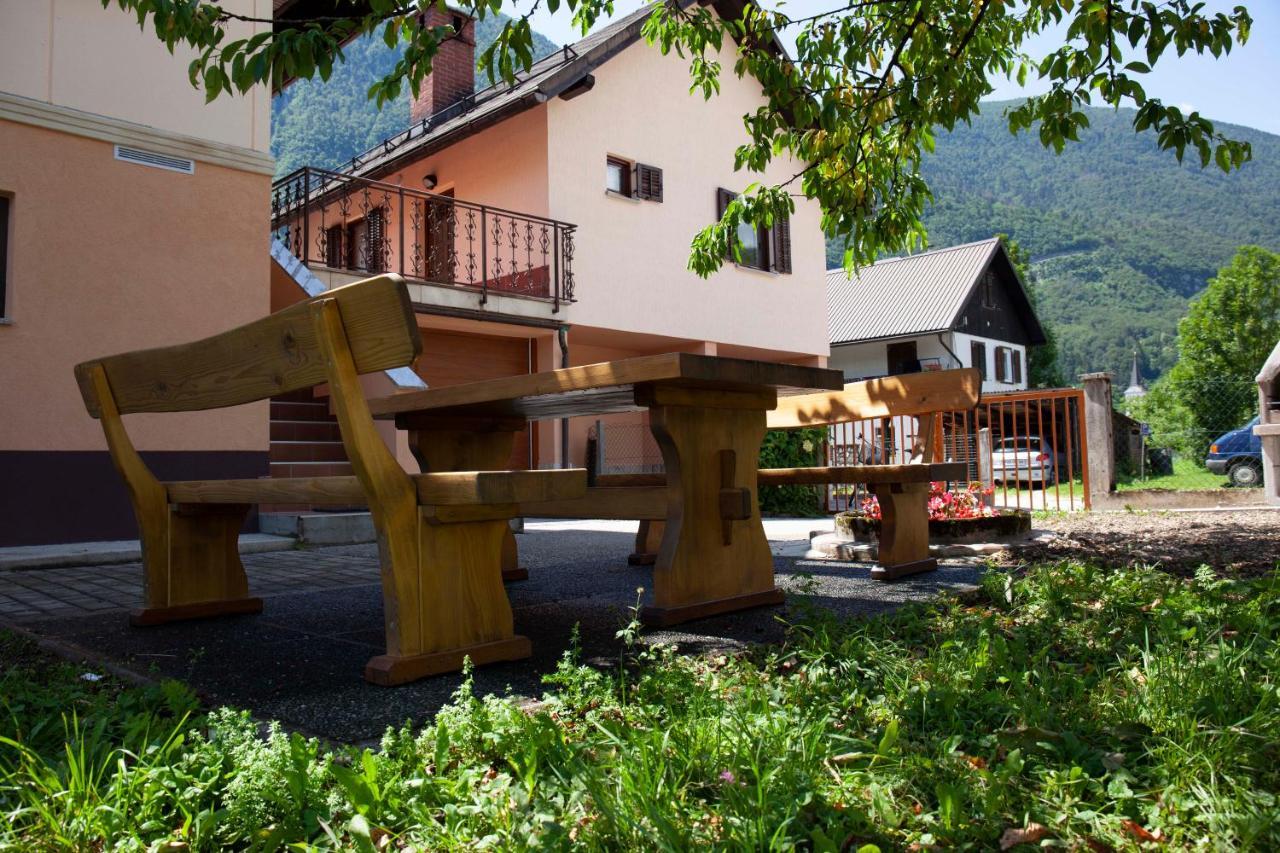 Apartma Lesjak 1 Bovec Buitenkant foto